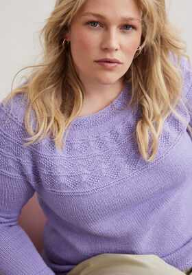RUNDPASSENPULLOVER Merino Uno von Lana Grossa