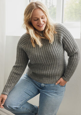 RAGLANPULLOVER Merino Uno von Lana Grossa