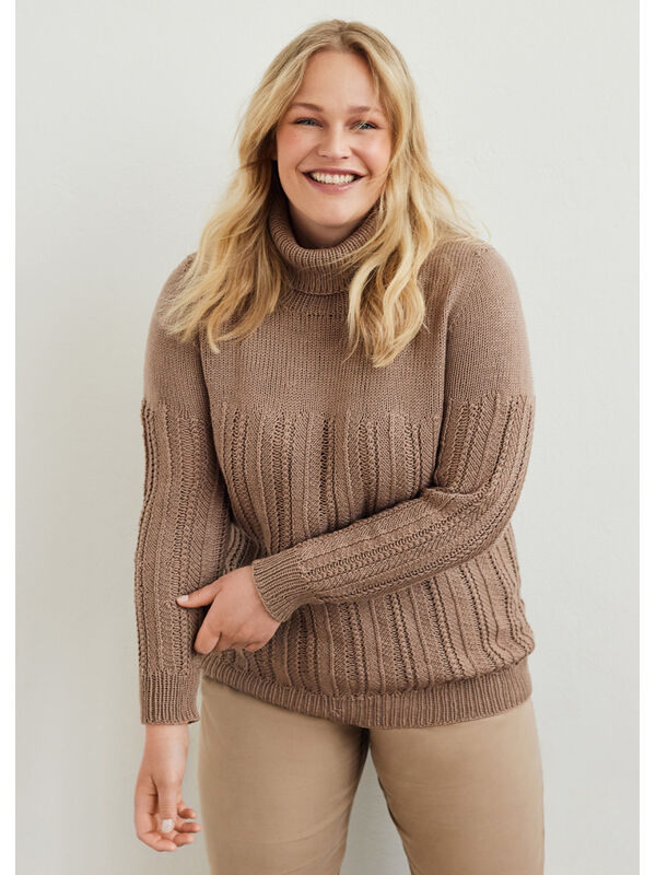 Lana Grossa DAMENPULLOVER Cool Wool Big