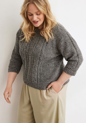 PULLOVER Landlust Soft Tweed 180 von Lana Grossa
