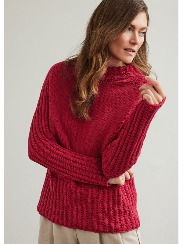 Lana Grossa DAMENPULLOVER Cool Wool Big
