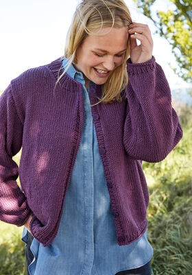 TOP DOWN OVERSIZE-JACKE Cool Wool Superbig von Lana Grossa
