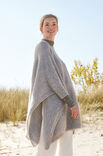 Lana Grossa PONCHO Landlust Soft Tweed & Silkhair