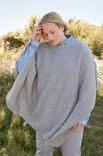 Lana Grossa PONCHO Landlust Soft Tweed & Silkhair