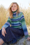 Lana Grossa TOP DOWN PULLOVER Cool Wool Big Color