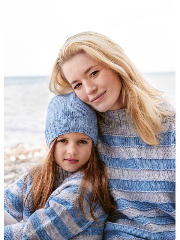Lana Grossa KINDERMÜTZE Cool Wool Big Mélange