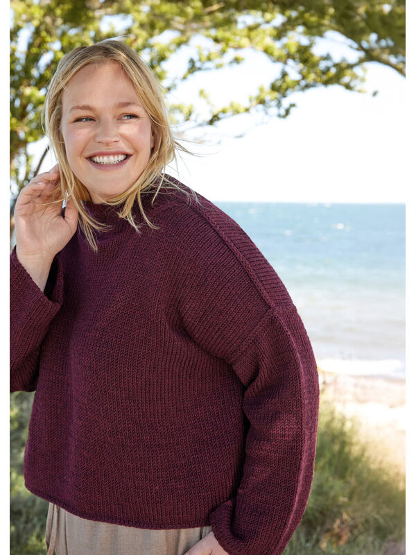 Lana Grossa OVERSIZEPULLOVER Cool Wool Superbig Mélange