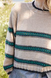 Lana Grossa OVERSIZEPULLOVER Cool Wool Superbig Mélange