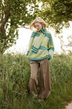 Lana Grossa OVERSIZEPULLOVER Cool Wool Lace & Silkhair