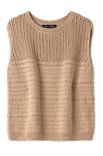 Lana Grossa TOP IM STRUKTUR- UND LOCHMUSTER Cotton Wool
