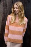 Lana Grossa PULLOVER GLATT RECHTS IN STREIFEN Setasuri