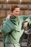 Lana Grossa DIAGONAL-GESTRICKTER-PULLOVER Lucciola