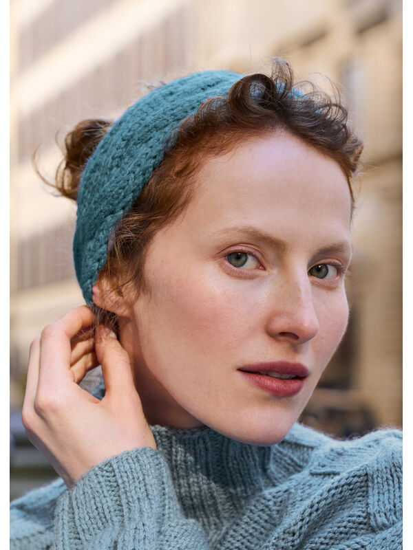 Lana Grossa ZOPF-STIRNBAND Alta Moda Cashmere 16