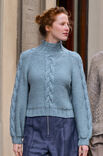 Lana Grossa ZOPF-RAGLAN-PULLOVER Alta Moda Alpaca