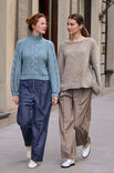 Lana Grossa ZOPF-RAGLAN-PULLOVER Alta Moda Alpaca