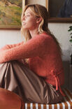 Lana Grossa TOP-DOWN WICKELJACKE Natural Alpaca Lungo & Ecopuno