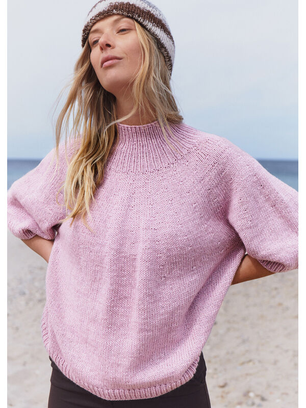 Lana Grossa TOP-DOWN TURTLENECK PULLOVER Ecopuno