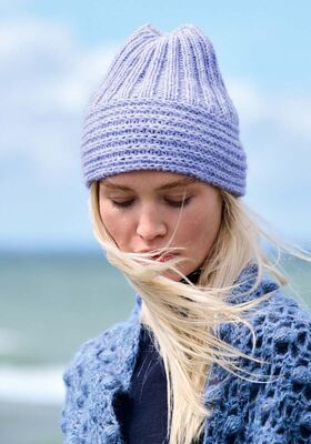 MÜTZE Natural Alpaca Pelo von Lana Grossa