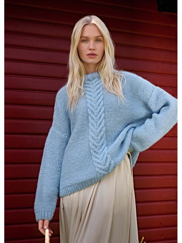 Lana Grossa TURTLENECKPULLOVER Superkid Seta