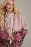 Lana Grossa JACQUARD-JACKE Natural Alpaca Pelo, Silkhair & Orsetto