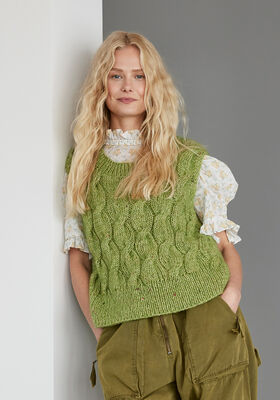 ZOPFPULLUNDER Natural Alpaca Pelo & Natural Superkid Tweed von Lana Grossa
