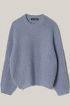 Lana Grossa PULLOVER IM HALBPATENTMUSTER Setasuri