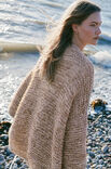 Lana Grossa CARDIGAN KRAUS RECHTS Natural  Alpaca Pelo