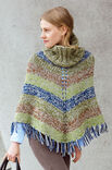 Lana Grossa PONCHO RUSTIKAL Alta Moda Alpaca