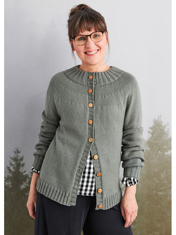 Lana Grossa CARDIGAN Cool Wool