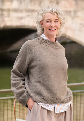 CLASSY RAGLAN SWEATER Cool Wool Big von Lana Grossa