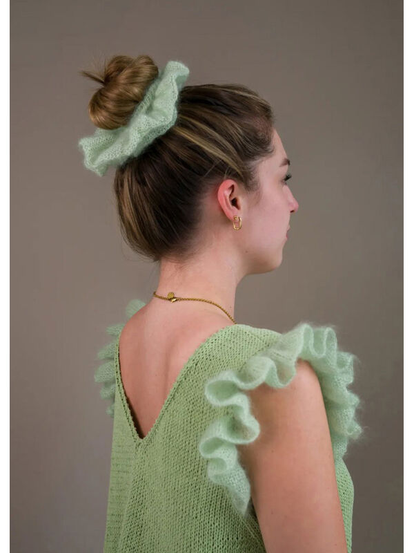 Lana Grossa SCRUNCHIE MIT VOLANT Silkhair