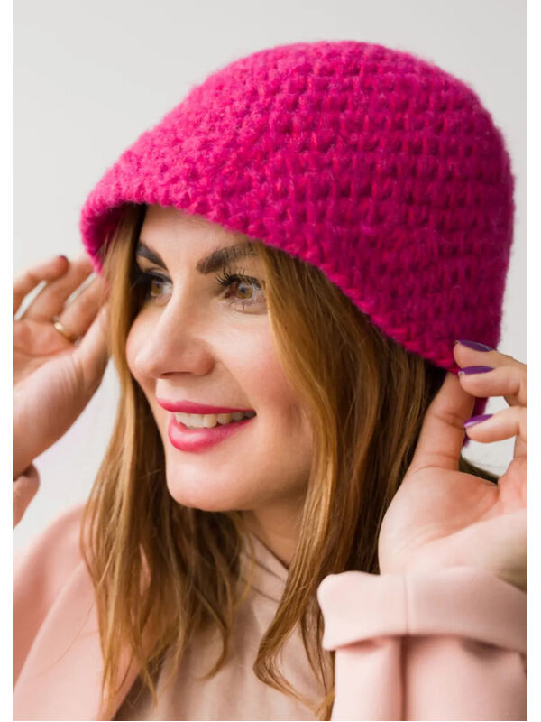 Lana Grossa GEHÄKELTER WINTERHUT Ecopuno Chunky
