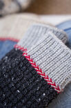 Lana Grossa DICKE SOCKEN IM COLORBLOCKING Meilenweit 6-fach 150g & Tweed