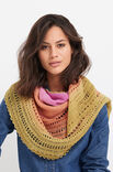 Lana Grossa HALBRUNDES TUCH Cool Wool Lace Hand-dyed