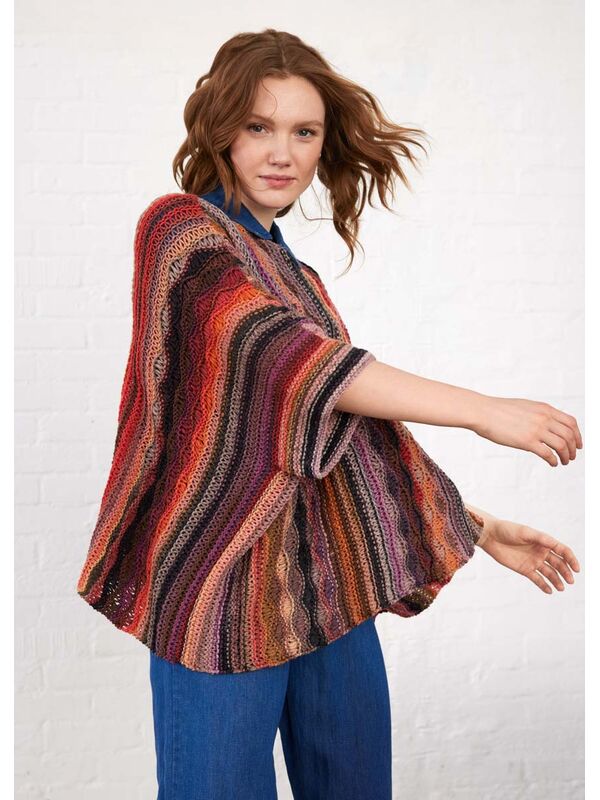 Lana Grossa PONCHO Farfalla