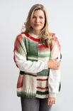 Lana Grossa KARO-SLIPOVER Gomitolo (Christmas Edition Lurex)