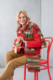 Lana Grossa HÄKELSTOLA Gomitolo (Christmas Edition Lurex)