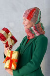 Lana Grossa MÜTZE Christmas Edition Big Lurex