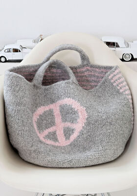 MARKTTASCHE PEACE Feltro von Lana Grossa