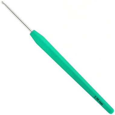 Lana Grossa Wollhäkelnadel Design Color (mit Softgriff) St. 2,5