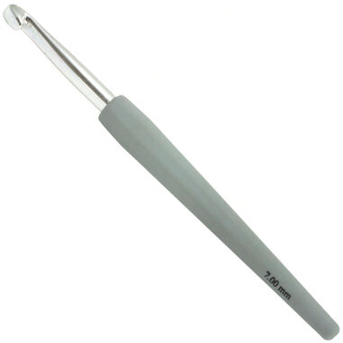 Lana Grossa Wollhäkelnadel Design Color (mit Softgriff) St. 7,0