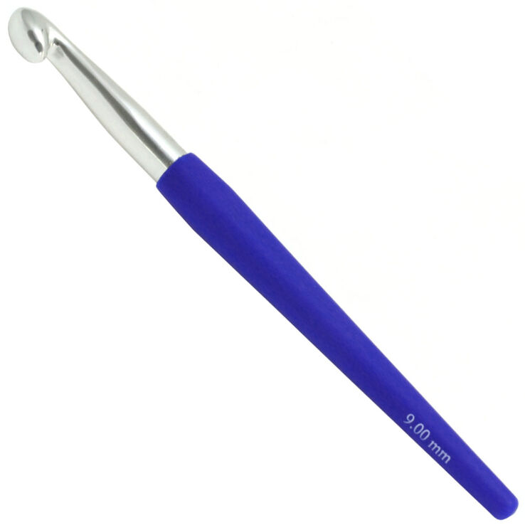 Wollhäkelnadel Design Color (mit Softgriff) St. 9,0 - von Lana Grossa