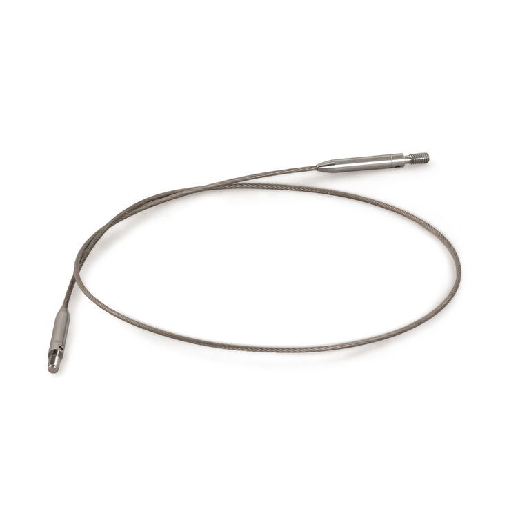 Nadelseil Vario Edelstahl fein 60cm drehbar - von Lana Grossa