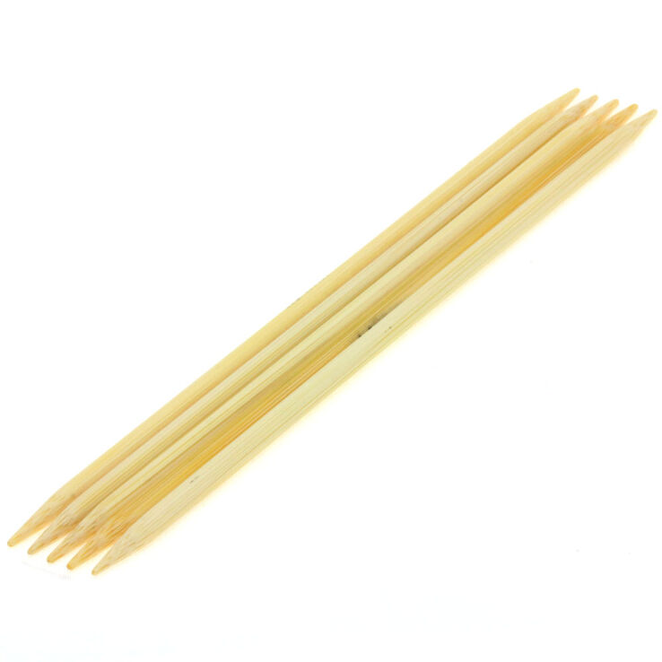 Strumpfstricknadel Bambus St. 4,0/15cm - von Lana Grossa