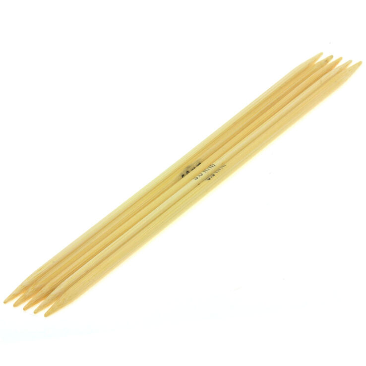 Strumpfstricknadel Bambus St. 5,0/20cm - von Lana Grossa