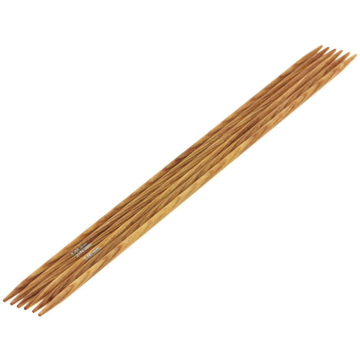 Strumpfstricknadel Design-Holz Signal St. 3,0/20cm - von Lana Grossa