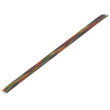 Lana Grossa Strumpfstricknadel Design-Holz Multicolor St. 2,5/20cm