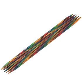 Strumpfstricknadel Design-Holz Color St. 6,5/20cm von Lana Grossa