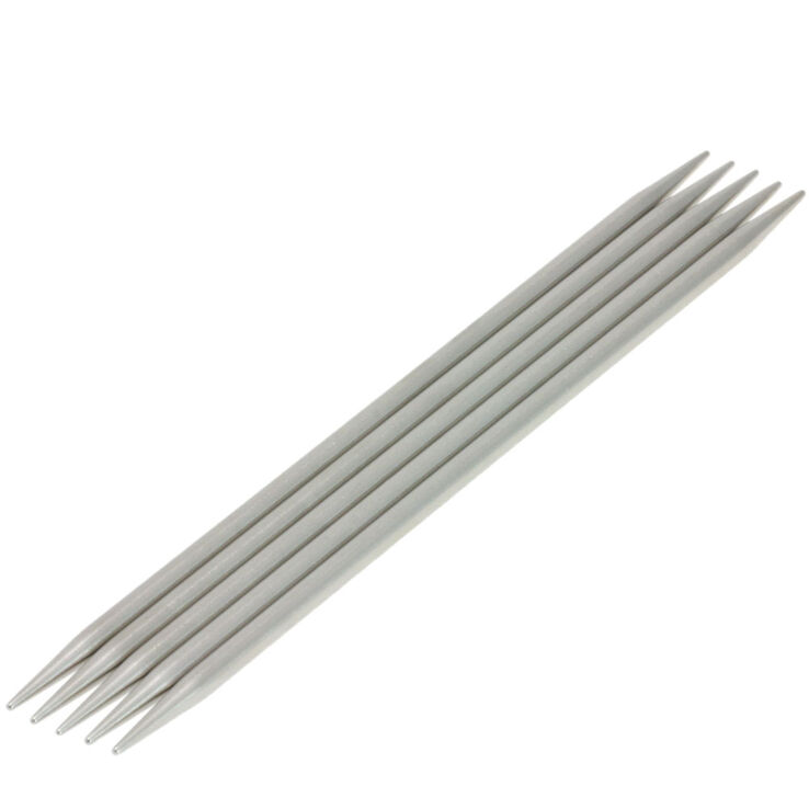Strumpfstricknadel Edelstahl St. 4,5/15cm - von Lana Grossa