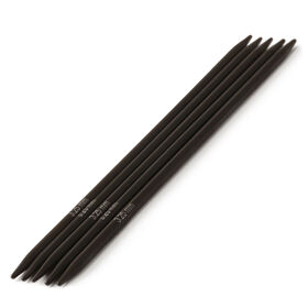 Strumpfstricknadel Nera Ebenholz St. 3,25/15cm von Lana Grossa